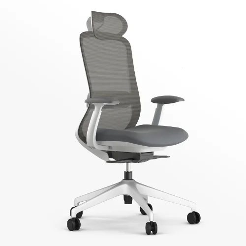 Montero Executive High Back Chair - Grey 1