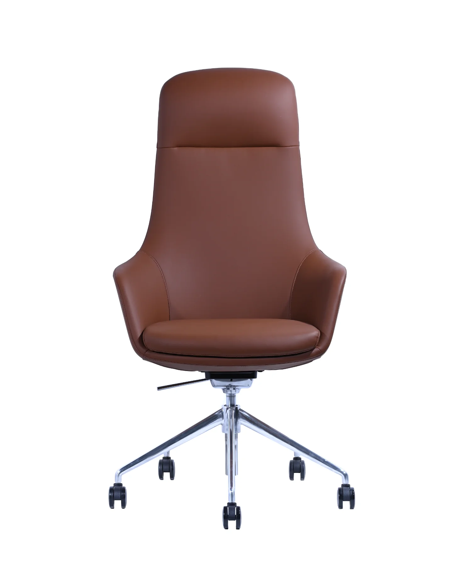 Corvix Premium Executive Office Chair - Red PU leather