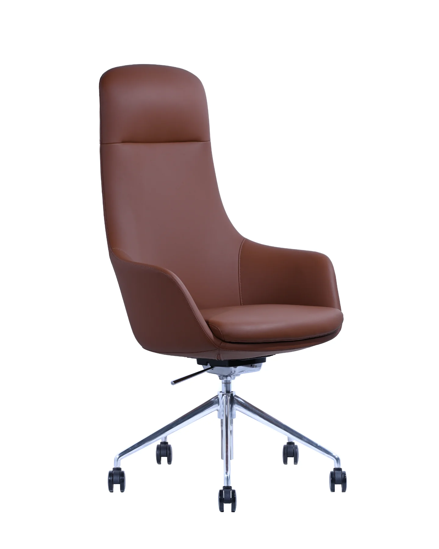 Corvix Premium Executive Office Chair - Red PU leather 1