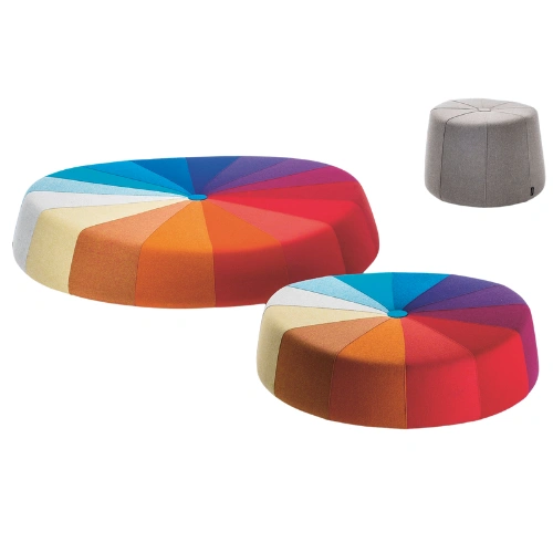 Rainbow Pouf 2