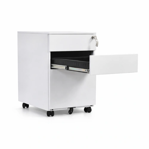 3 Drawer Metal Pedestal  7