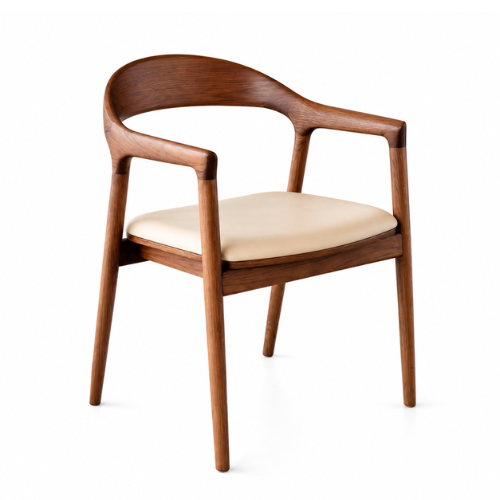 Walnut Lounge Chair