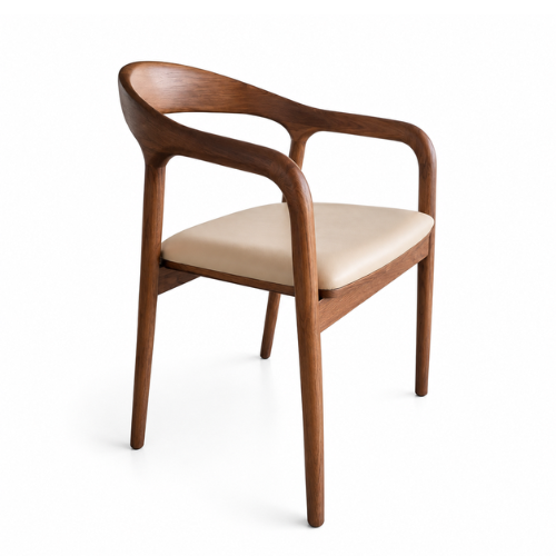 Walnut Lounge Chair 2