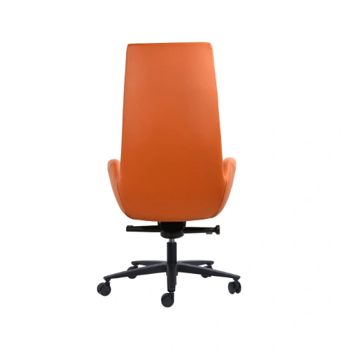 Estron Executive High Back Chair- Orange PU 2