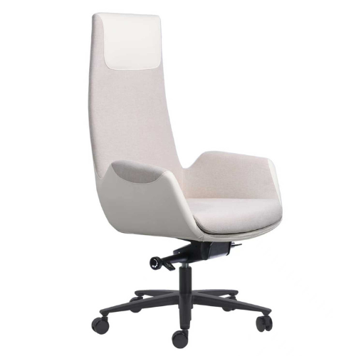 D60-A Boardroom Chair Fabric+PU Leather 1