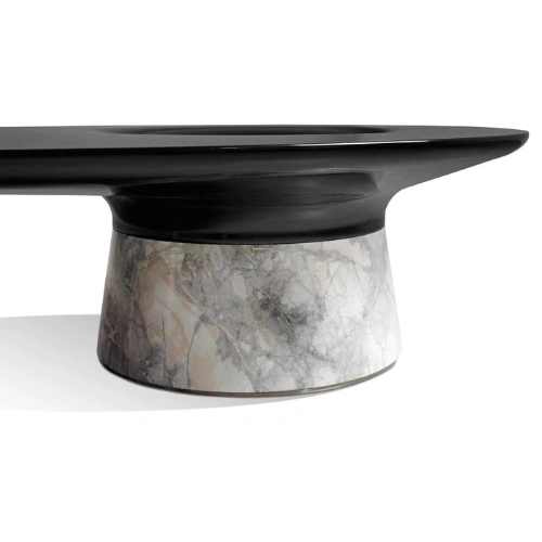 Modern Coffee Table with Marble Base 1