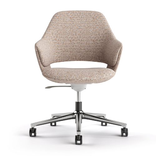 Super X Meeting Chair-Tangerine Pink