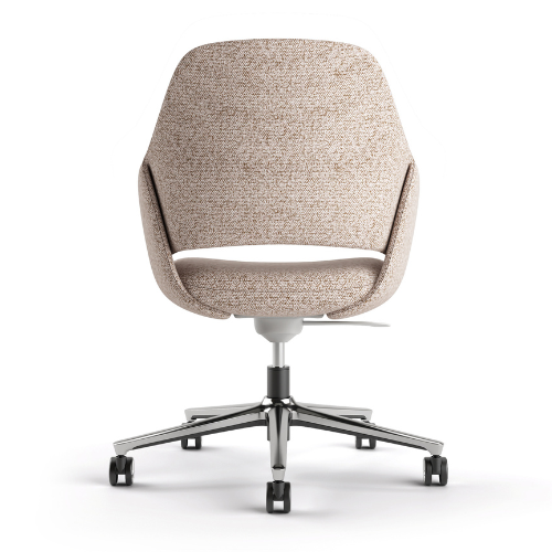 Super X Meeting Chair-Tangerine Pink 4