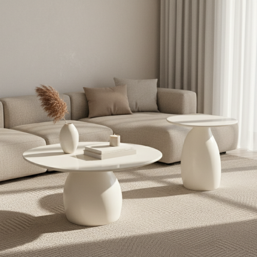 Modern Cement Coffee Table 1
