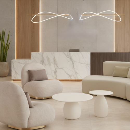 Modern Cement Coffee Table 3