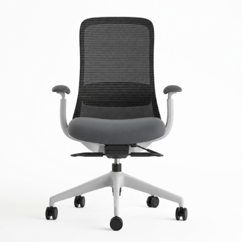 Montero Medium Back Chair - Grey