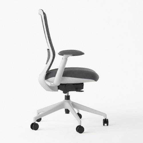 Montero Medium Back Chair - Grey 2