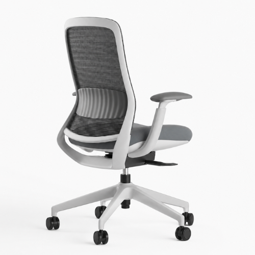 Montero Medium Back Chair - Grey 3