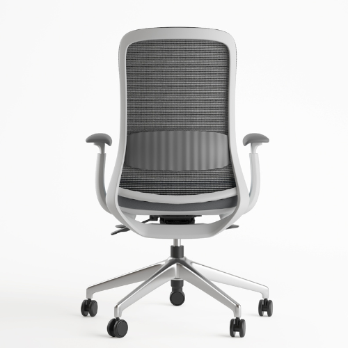 Montero Medium Back Chair - Grey 4