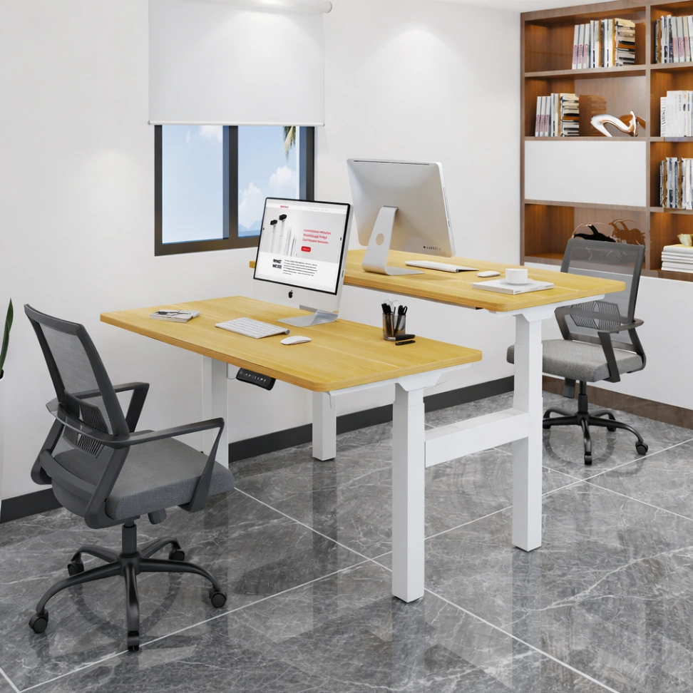 Power Max Duo Height Adjustable Desk  1