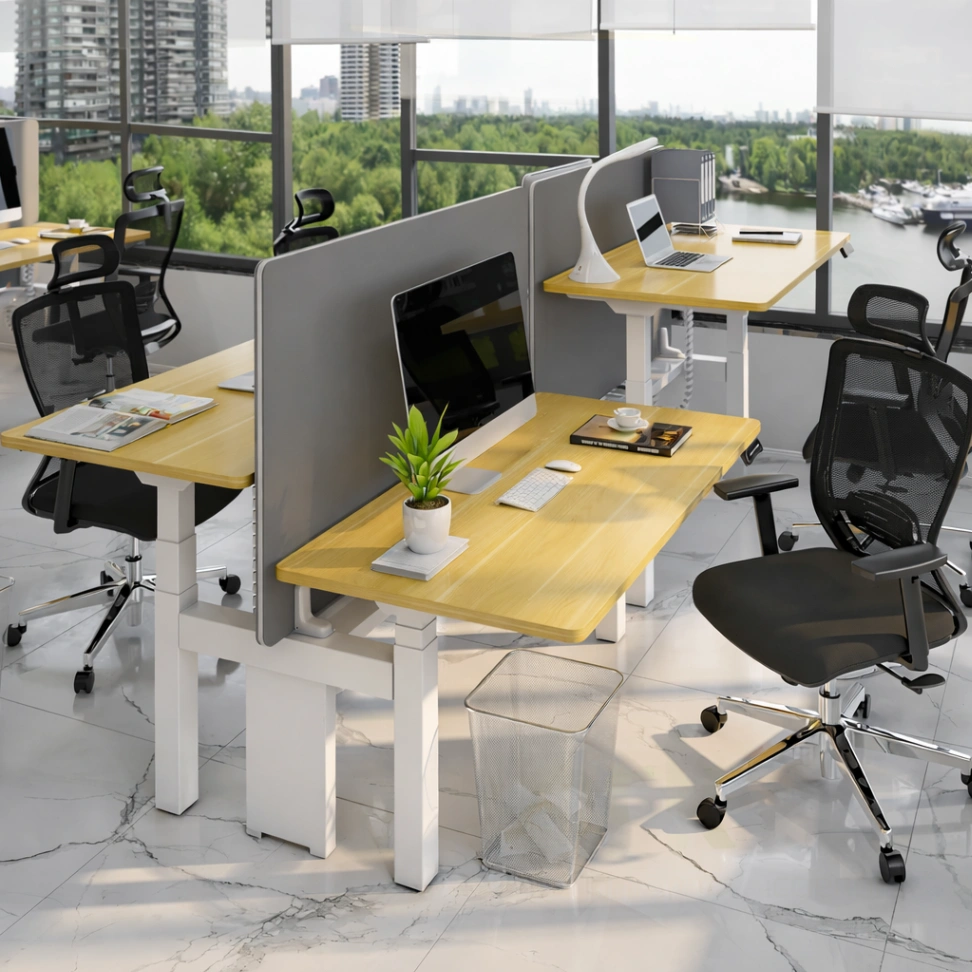 Power Max Duo Height Adjustable Desk  8