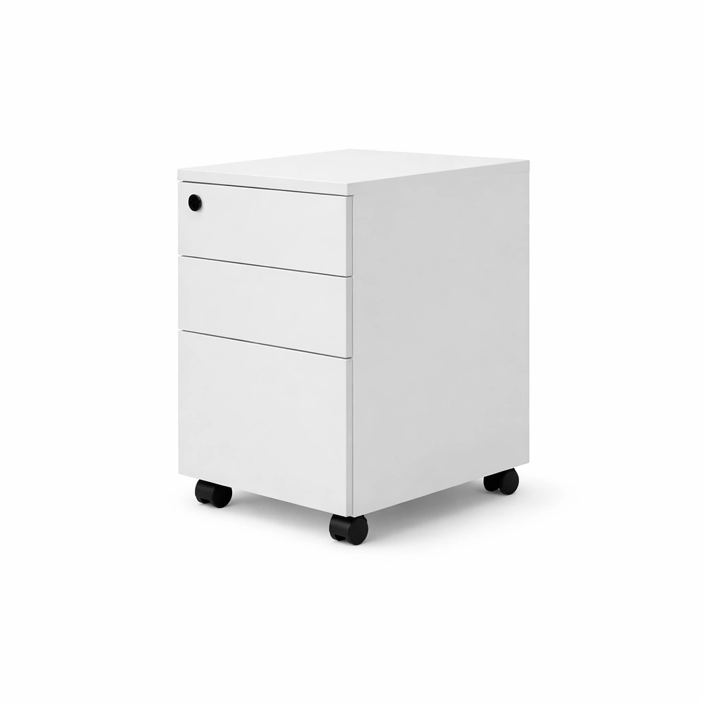 3 Drawer Wooden Pedestal  2