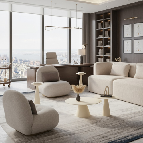 Stylish Cement Coffee Table 4