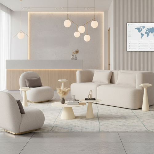 Stylish Cement Coffee Table 5