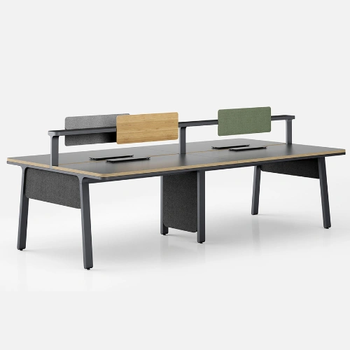 U Leg Face To Face Workstation 2