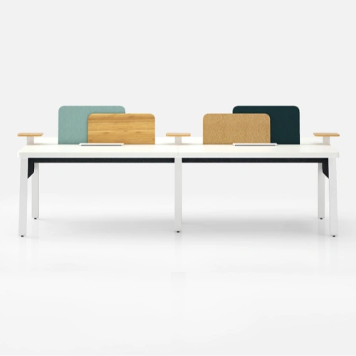 U Leg Face To Face Workstation 4