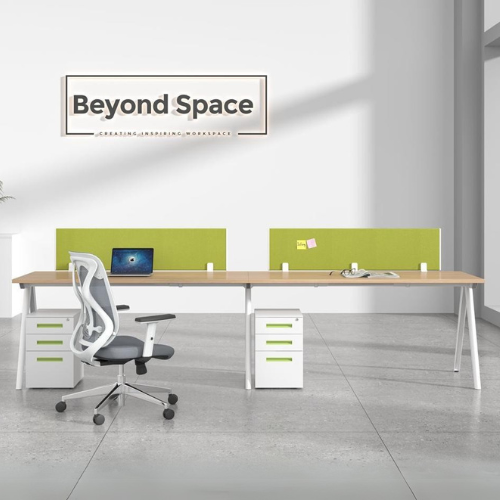 2 Person Single Side A Leg Workstation 1