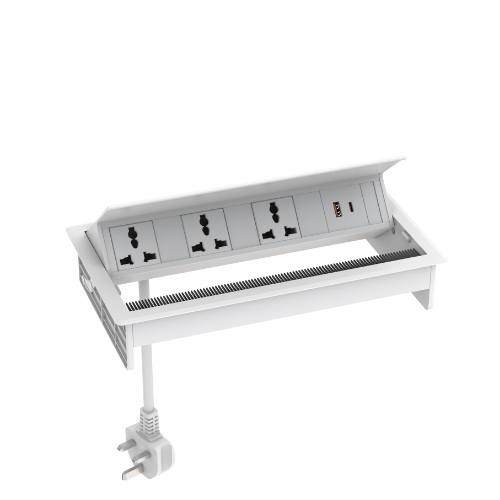 Flip-Top 3-Power PDU with 20W USB Fast Charging 2