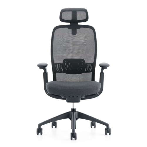 BENX High Back Chair with Lumbar Support - Black 2