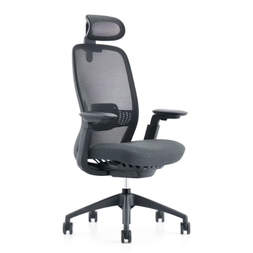 BENX High Back Chair with Lumbar Support - Black 4