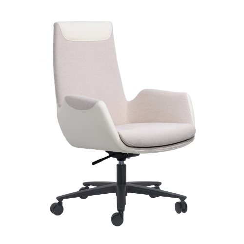 D60 Meeting Chair Fabric+PU Leather 1