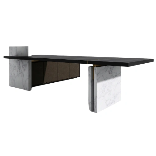 Stone Marble Executive Desk 1