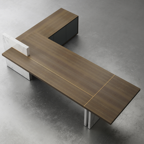 Stone Marble Executive Desk 3