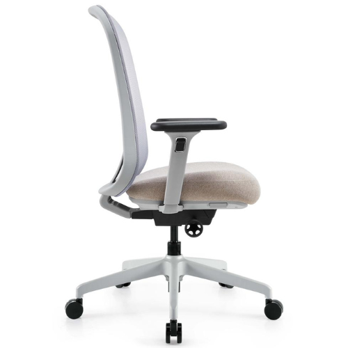 VIBO Medium Back Chair - Grey 1