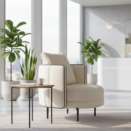Ellipse Single Seater Sofa 1