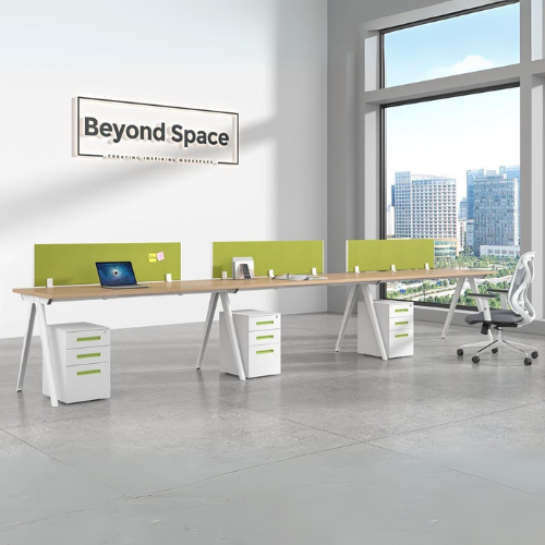 3 Person Single Side A Leg Workstation