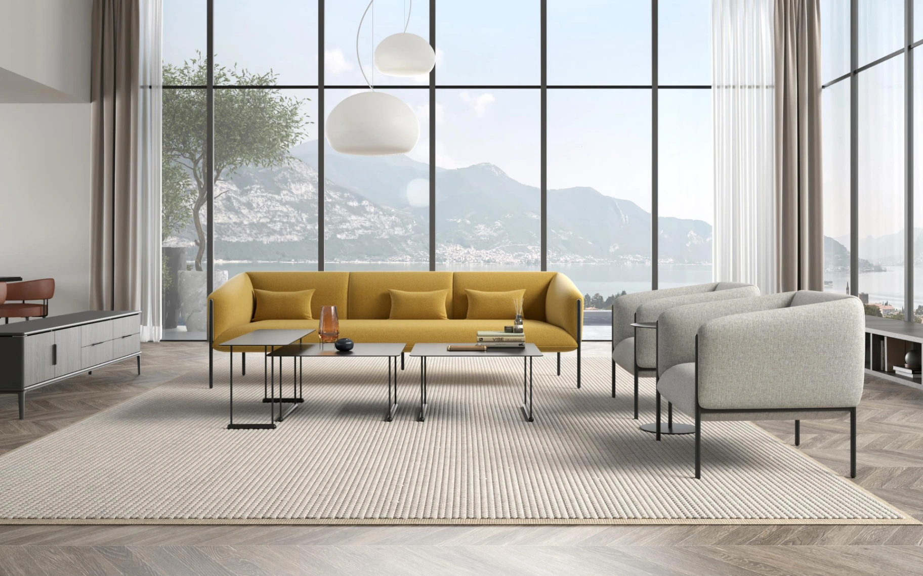 Grandeur Three Seater Sofa 7