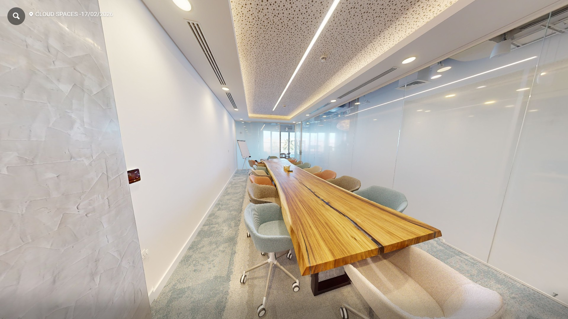 Contemporary meeting Table in Cloud Spaces co-working office