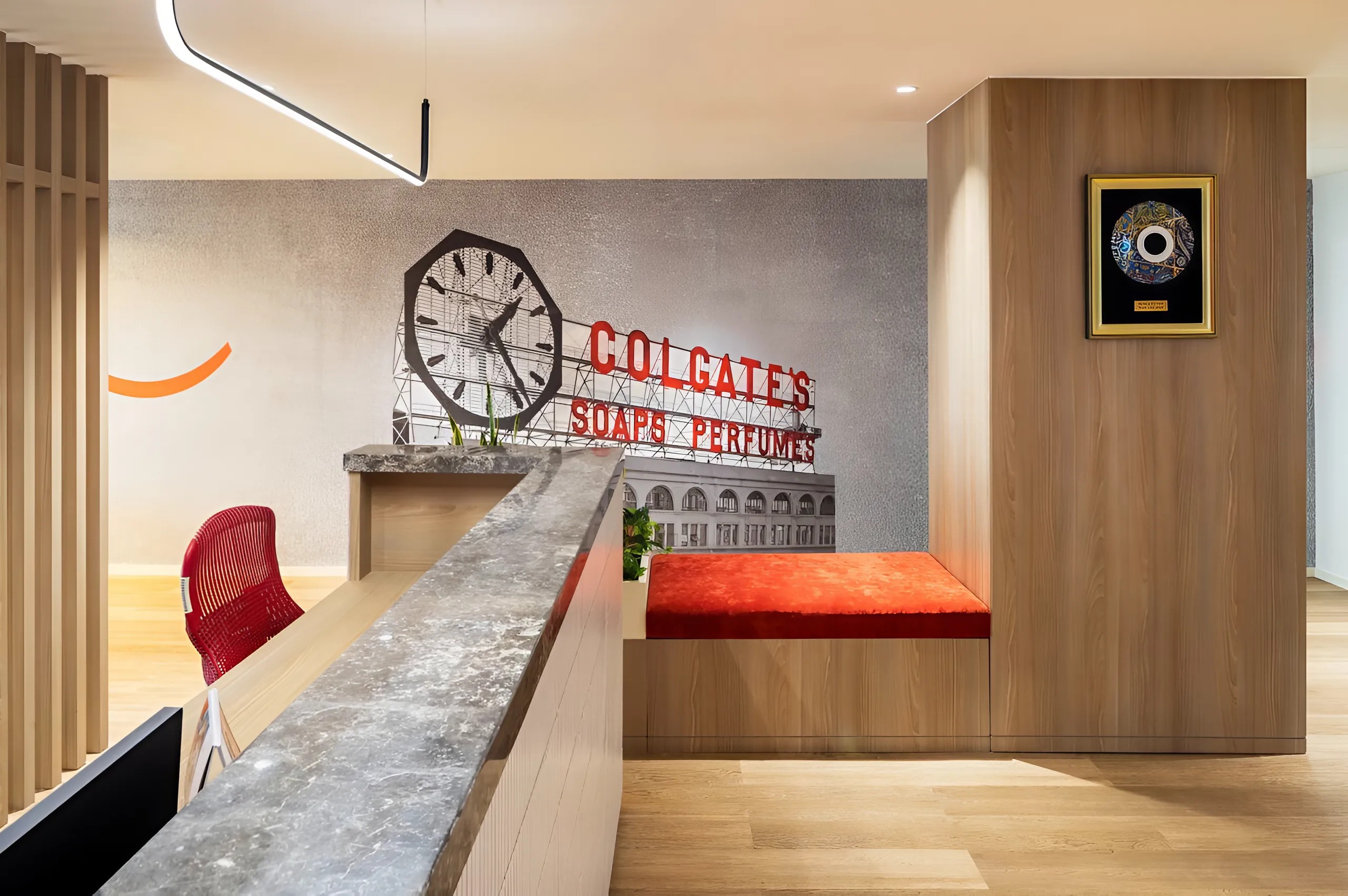 Colgate -Head Office Dubai office furniture project gallery image 6 - Dubai