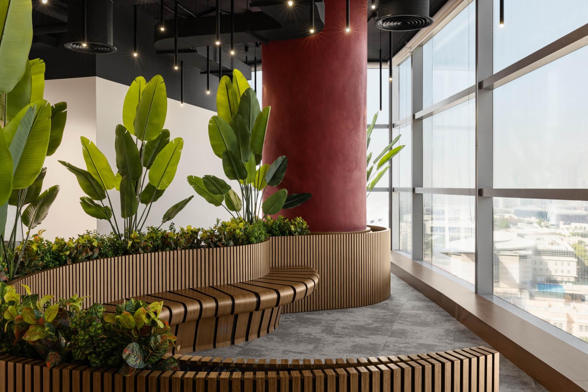 Property Finder HQ – Dubai office furniture project gallery image 3 - Dubai