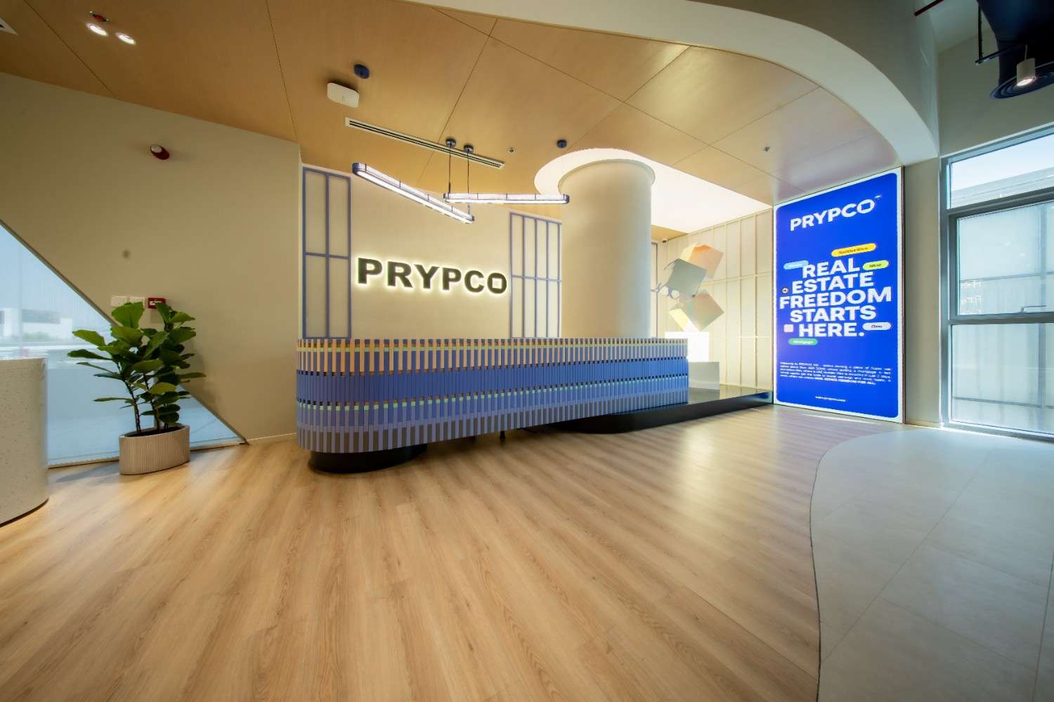 PRYPCO - Head Office - Sheikh Zayed Rd - Dubai office furniture project gallery image 1 - Dubai