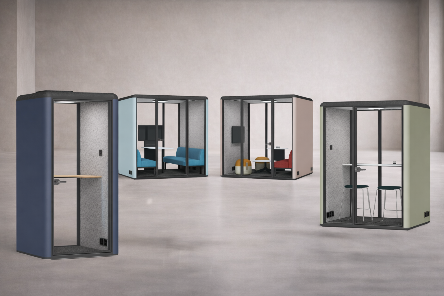 Acoustic & Phone Pods - Office Furniture Collection